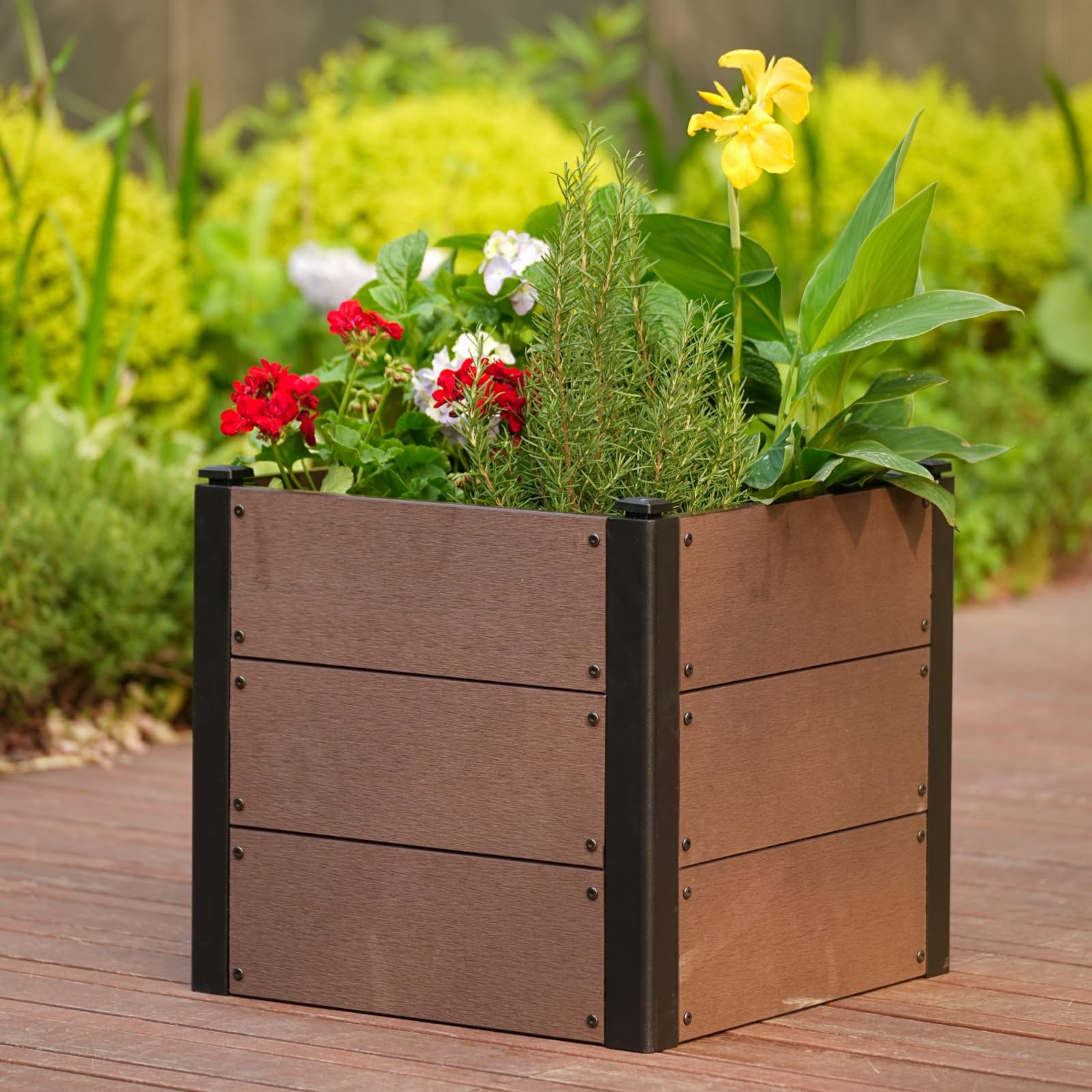 Gardening Tools Vegetables - Elevated Raised Garden Bed with Wheels,