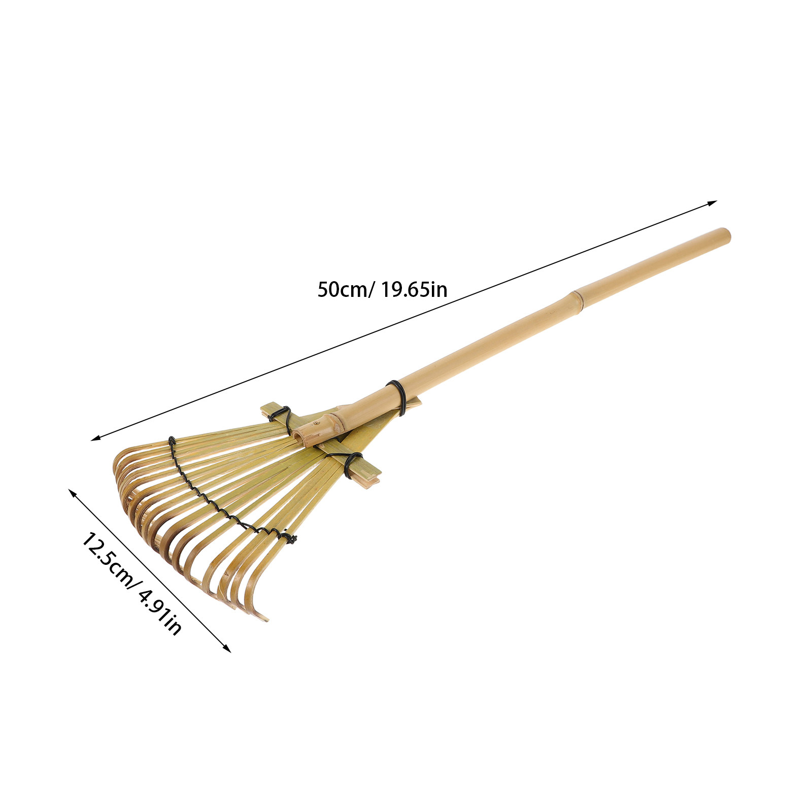 2Pcs 19.6 Inch Bamboo Hand Rak - đánh giá và giá Gardening Hand Tools Japanese