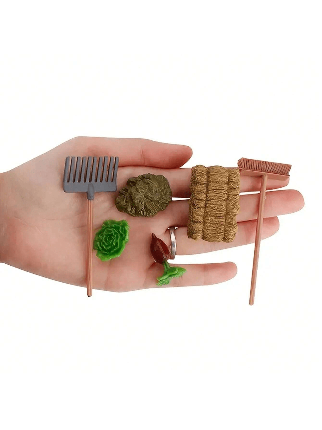 Dollhouse Miniature Farm Tools - đánh giá và giá Gardening Tools Vegetables