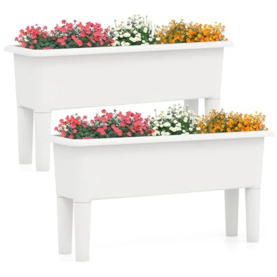 Raised Garden Beds Outdoor Set - đánh giá và giá Self-Watering Planter