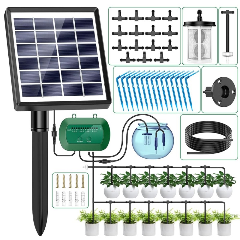 Solar Intelligent Irrigation K - đánh giá và giá Automatic Plant Waterer
