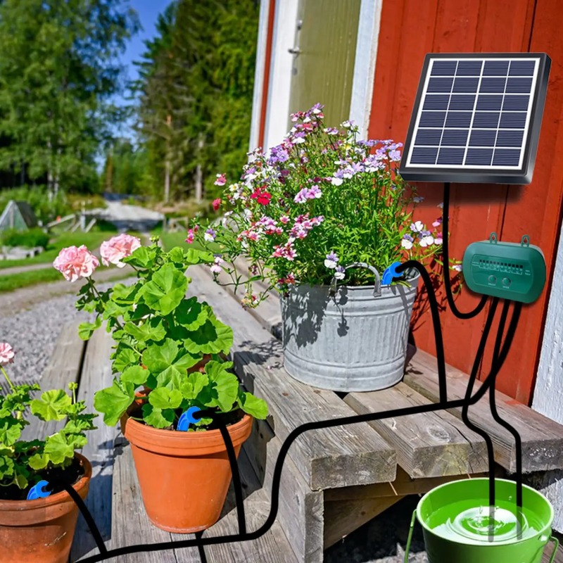 Solar Intelligent Irrigation K - đánh giá và giá Automatic Plant Waterer